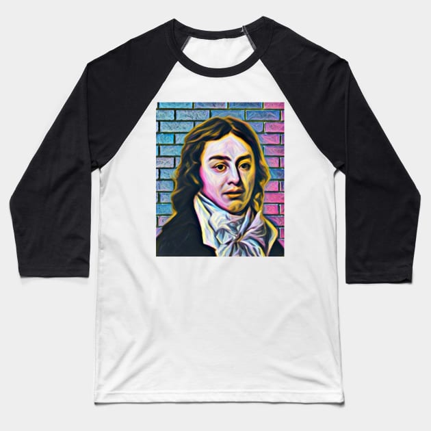 Samuel Taylor Coleridge Portrait | Samuel Taylor Coleridge Artwork 10 Baseball T-Shirt by JustLit